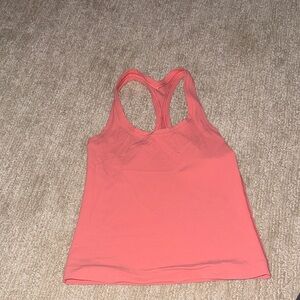 lululemon athletica Coral Racerback Tank Top